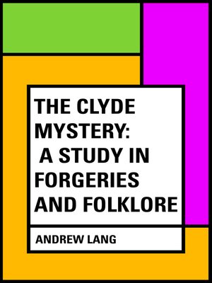 cover image of The Clyde Mystery